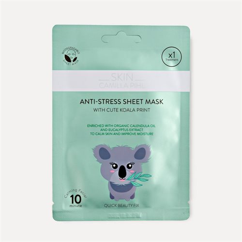 Camilla Pihl Cosmetics Koala Anti-Stress Sheet Mask